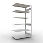 Stecksystem Anbauregal - 2500x1300x800 mm, Typ 150 kg