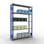 Grundregal, Fachbodenregal Stecksystem MULTIplus150, 2000...