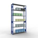 Grundregal, Fachbodenregal Stecksystem MULTIplus150, 2500...
