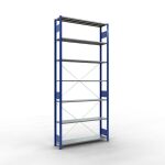 Grundregal, Fachbodenregal Stecksystem MULTIplus150, 3000...