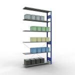 Anbauregal, Fachbodenregal Stecksystem MULTIplus150, 2500...