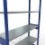 Grundregal, Fachbodenregal Stecksystem MULTIplus150, 2500 x 1300 x 400 mm (HxBxT), 6 Fachböden, Kreuzstrebe, RAL 5010 enzianblau/verzinkt