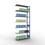 Anbauregal, Fachbodenregal Stecksystem MULTIplus150, 3000...