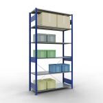 Grundregal, Fachbodenregal Stecksystem MULTIplus150, 2500...