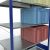 Grundregal, Fachbodenregal Stecksystem MULTIplus150, 2000 x 1300 x 800 mm (HxBxT), 5 Fachböden, Kreuzstrebe, RAL 5010 enzianblau/verzinkt