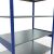 Grundregal, Fachbodenregal Stecksystem MULTIplus150, 2500 x 1300 x 800 mm (HxBxT), 6 Fachböden, Kreuzstrebe, RAL 5010 enzianblau/verzinkt
