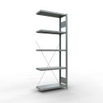Anbauregal, Fachbodenregal Stecksystem MULTIplus250, 2000...