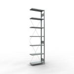 Anbauregal, Fachbodenregal Stecksystem MULTIplus250, 3000...