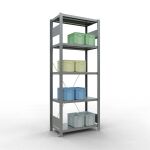 Grundregal, Fachbodenregal Stecksystem MULTIplus250, 2000...