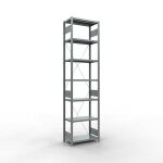 Grundregal, Fachbodenregal Stecksystem MULTIplus250, 3000...