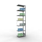 Anbauregal, Fachbodenregal Stecksystem MULTIplus250, 3000...