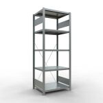 Grundregal, Fachbodenregal Stecksystem MULTIplus250, 2000...