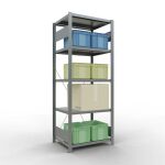 Grundregal, Fachbodenregal Stecksystem MULTIplus250, 2000...