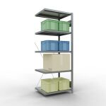 Anbauregal, Fachbodenregal Stecksystem MULTIplus250, 2000...