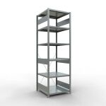 Grundregal, Fachbodenregal Stecksystem MULTIplus250, 2500...