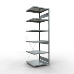 Anbauregal, Fachbodenregal Stecksystem MULTIplus250, 2500...