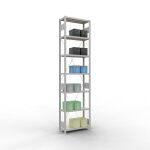 Grundregal, Fachbodenregal Stecksystem MULTIplus250, 3000...