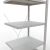 Anbauregal, Fachbodenregal Stecksystem MULTIplus250, 2000 x 750 x 300 mm (HxBxT), 5 Fachböden, Kreuzstrebe, RAL 7035 lichtgrau
