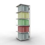 Anbauregal, Fachbodenregal Stecksystem MULTIplus250, 2500...