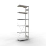 Anbauregal, Fachbodenregal Stecksystem MULTIplus250, 2500...