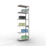 Anbauregal, Fachbodenregal Stecksystem MULTIplus250, 2500...