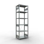 Grundregal, Fachbodenregal Stecksystem MULTIplus250, 2500...