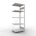 Anbauregal, Fachbodenregal Stecksystem MULTIplus250, 2000...
