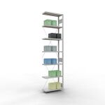 Anbauregal, Fachbodenregal Stecksystem MULTIplus250, 3000...
