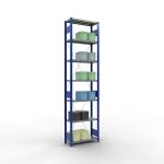 Grundregal, Fachbodenregal Stecksystem MULTIplus250, 3000...