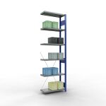 Anbauregal, Fachbodenregal Stecksystem MULTIplus250, 2500...