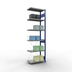Anbauregal, Fachbodenregal Stecksystem MULTIplus250, 2500...