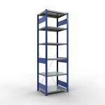 Grundregal, Fachbodenregal Stecksystem MULTIplus250, 2500...