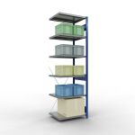Anbauregal, Fachbodenregal Stecksystem MULTIplus250, 2500...