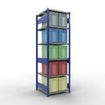 Grundregal, Fachbodenregal Stecksystem MULTIplus250, 2500...