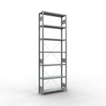 Grundregal, Fachbodenregal Stecksystem MULTIplus250, 3000...