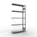 Anbauregal, Fachbodenregal Stecksystem MULTIplus250, 2000...