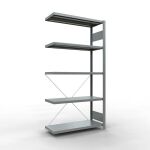 Anbauregal, Fachbodenregal Stecksystem MULTIplus250, 2000...