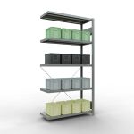 Anbauregal, Fachbodenregal Stecksystem MULTIplus250, 2000...