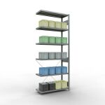 Anbauregal, Fachbodenregal Stecksystem MULTIplus250, 2500...