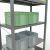 Grundregal, Fachbodenregal Stecksystem MULTIplus250, 2000 x 1000 x 500 mm (HxBxT), 5 Fachböden, Kreuzstrebe, verzinkt