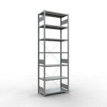 Grundregal, Fachbodenregal Stecksystem MULTIplus250, 3000...