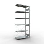 Anbauregal, Fachbodenregal Stecksystem MULTIplus250, 2500...