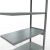 Anbauregal, Fachbodenregal Stecksystem MULTIplus250, 2500 x 1000 x 500 mm (HxBxT), 6 Fachböden, Kreuzstrebe, verzinkt