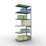 Anbauregal, Fachbodenregal Stecksystem MULTIplus250, 2500...