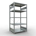 Grundregal, Fachbodenregal Stecksystem MULTIplus250, 2000...