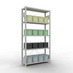 Grundregal, Fachbodenregal Stecksystem MULTIplus250, 2000...