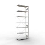 Anbauregal, Fachbodenregal Stecksystem MULTIplus250, 3000...
