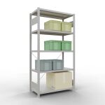 Grundregal, Fachbodenregal Stecksystem MULTIplus250, 2000...