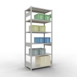 Grundregal, Fachbodenregal Stecksystem MULTIplus250, 2500...