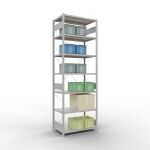 Grundregal, Fachbodenregal Stecksystem MULTIplus250, 3000...